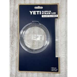 Yeti Rambler Straw Lid 30 oz Tumbler & 26 oz Cup Mug Travel Mug NEW Shatterproof